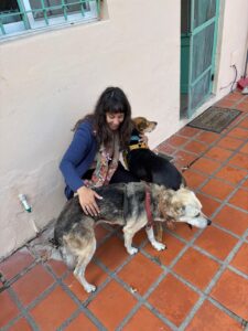 Lau con Pancha y Molly